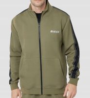 GUESS Zielona męska bluza rozpinana Mickey S