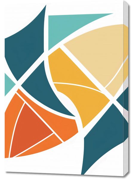 Obraz 70x100cm Geometria Wiatru zdjęcie 1