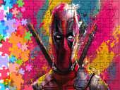 Puzzle tradycyjne Deadpool - Marvel