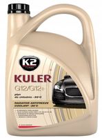 K2 KULER -35C 5L RÓŻOWY PŁYN DO CHŁODNIC CZERWONY G12 BEZPIECZNY DLA