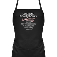 Ulubione powiedzonka mamy - fartuch na prezent dla mamy