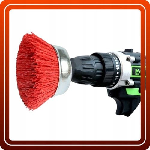 Szczotki druciane nylonowe do wkrętarki wiertarki do drewna zestaw 5 na Arena.pl