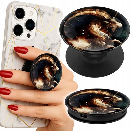 Uchwyt do telefonu Popsocket na palce/stojak ZNAK ZODIAKU, KOZIOROŻEC na Arena.pl