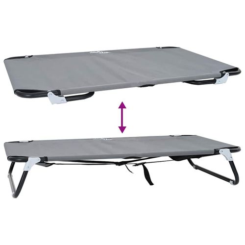 Legowisko dla psa Jasnoszary 90 x 55 x 18 cm na Arena.pl