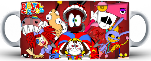 Kubek ceramiczny The Amazing Digital Circus - Niesamowity cyfrowy cyrk na Arena.pl