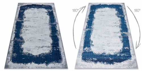RUG/LU/IONA/FRAME/BLUE+GREY/140x190 na Arena.pl