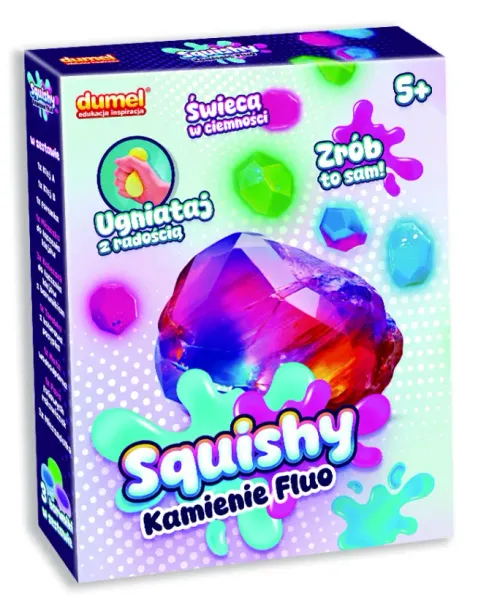 Squishy. Kamienie Fluo zdjęcie 1