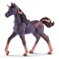 figurka schleich bayala księżycowy jednorożec 7cm źrebię 70580