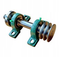 WAŁEK DO PIŁY 350 KRAJZEGI CYRKULARKI GUMÓWKI 350/90/30 LEWY GWINT POLSKI