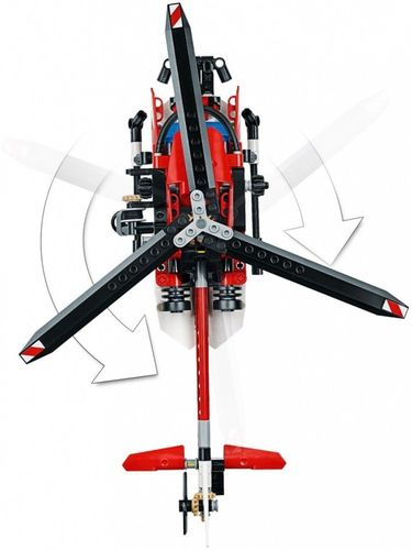 Klocki Technic Helikopter ratunkowy na Arena.pl