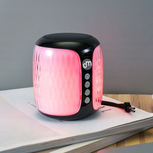 GŁOŚNIK BLUETOOTH BEZPRZEWODOWY LAMPKA LED KOLORY na Arena.pl