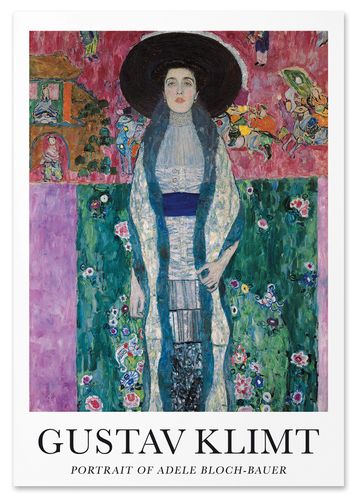 Plakat gustav klimt oortrait of Adele Bloch 29,7x42 cm A3 na Arena.pl