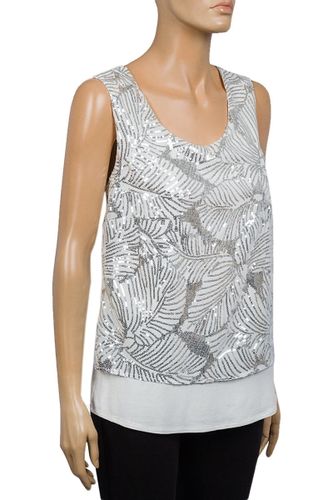 C&A Biała Bluzka, Cekiny - 46 / 3XL na Arena.pl