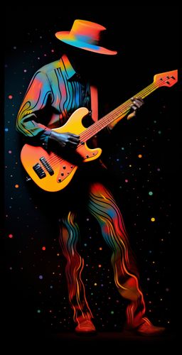 Plakat 50x100cm Barwna Melodia na Arena.pl