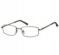 Okulary zerówki Oprawki KOREKCYJNE Optyczne SUNOPTIC Męskie/Damskie Grafit