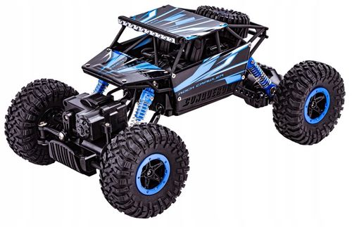 Samochód Rock Crawler BAGGY Auto na PILOT ZDALNIE STEROWANE 1:18 4WD 2.4GHz na Arena.pl