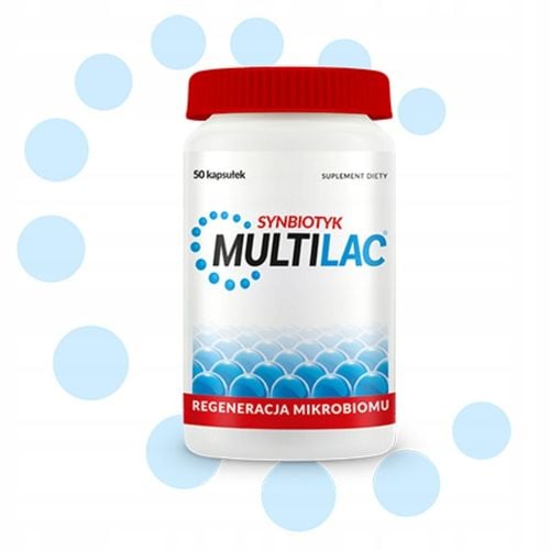 Multilac Probiotyk + Synbiotyk Technologia MURE 50 Kapsułek na Arena.pl