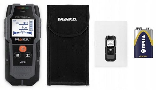 WYKRYWACZ PRZEWODÓW KABLI DETEKTOR METALI RUR W ŚCIANIE DREWNA METALU na Arena.pl