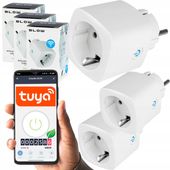 3× INTELIGENTNE GNIAZDKO WiFi SMART TUYA WATOMIERZ PROGRAMATOR TIMER