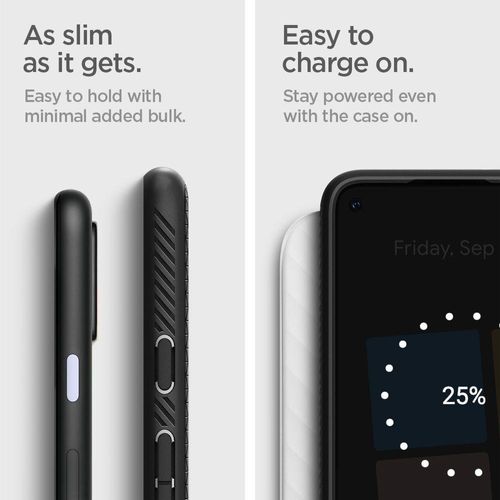 SPIGEN LIQUID AIR GOOGLE PIXEL 5 MATTE BLACK na Arena.pl