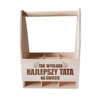 Tak wygląda najlepszy tata na świecie drewniane nosidło DZIEŃ TATY PREZENT