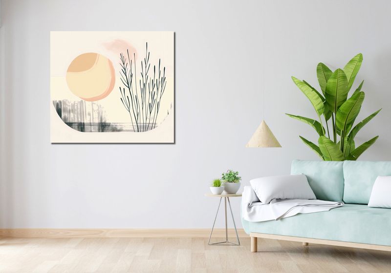 Obraz 100x90cm Pastelowy Wschód zdjęcie 2