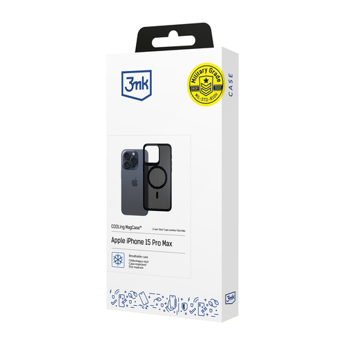 Apple iPhone 15 Pro Max - 3mk COOLing MagCase na Arena.pl