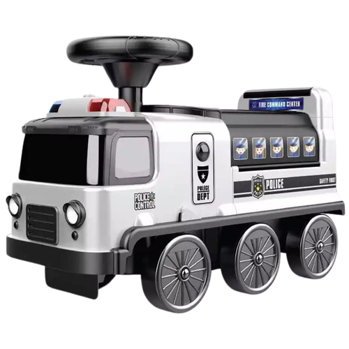 Autko Pojazd Policyjny 2W1 Jeździk 4 Autka Tor Samochodowy Dźwięki Światła na Arena.pl