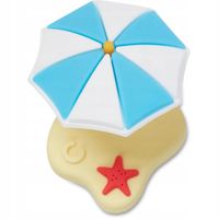 Crocs Przypinka Charms Ozdoba Pin Do Butów Jibbitz 3D Beach Umbrella