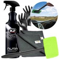 SMART GLASS CLEANER - MYJKA DO SZYB Z MIKROFIBĄ + PŁYN DO SZYB K2 NUTA