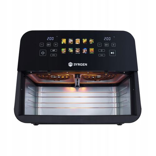 Frytkownica Beztłuszczowa Air Fryer BYRGEN 9L dwukomorowa 2400W na Arena.pl