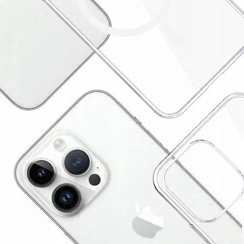 Etui plecki cover z MagSafe na Apple iPhone 14 Pro Max - 3mk Clear MagCase na Arena.pl