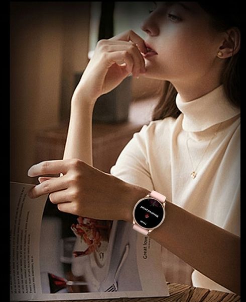 SMARTWATCH ZEGAREK DAMSKI DLA KOBIETY AMOLED ROZMOWY CIŚNIENIOMIERZ MENU PL zdjęcie 6