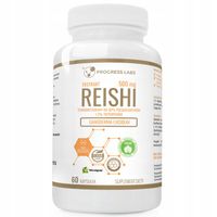 Reishi 500mg Ekstrakt 30% Odporność GRZYBKI Vege
