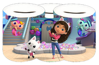 Skarbonka Ceramiczna Koci Domek Gabi