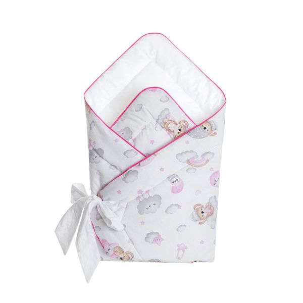 ROŻEK DLA NIEMOWLĄT 75x75 cm HOBBYKIDS ŚPIĄCY MIŚ zdjęcie 1