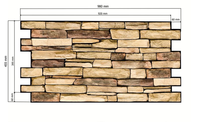Panele Ścienne 3D PCV Kamień Naturalny - Natural StoneSlate zdjęcie 8
