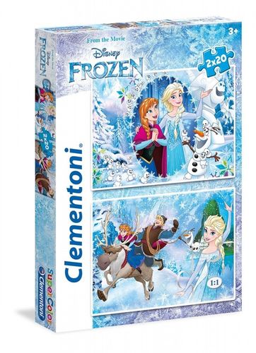Clementoni 2x20 Elementów Frozen na Arena.pl
