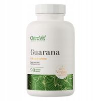 OstroVit Guarana 90 tabs POBUDZENIE KOFEINA 110 mg PAMIĘĆ Caffeine