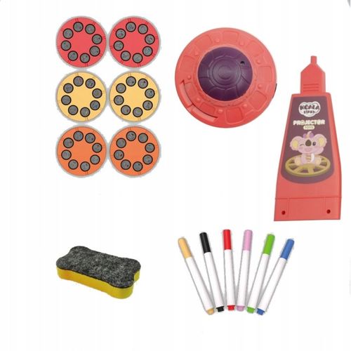 PROJEKTOR DO NAUKI RYSOWANIA RZUTNIK DLA DZIECI + 48 SLAJDÓW MAZAKI PREZENT na Arena.pl