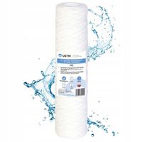 10x FILTR WODY WKŁAD SZNURKOWY WSTĘPNY 10" USTM FILTRACJA 20 MIKRON PP20M
