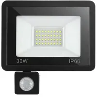 Halogen naświetlacz reflektor led 30w 6000k z czujnik ruchu zmierzchu ip66