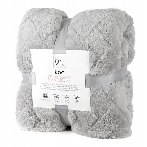 Bardzo GRUBY Koc Narzuta na Łóżko 170x210 PUSZYSTY Miękki Ciepły PREMIUM na Arena.pl