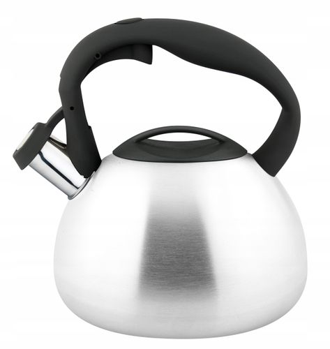 CZAJNIK stalowy nierdzewny 3L z gwizdkiem srebrny na Arena.pl