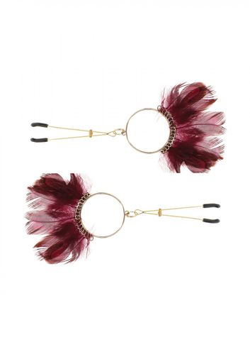 tweezers with feathers gold na Arena.pl