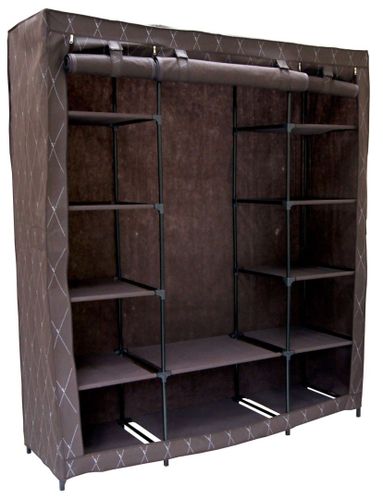 Szafa tekstylna Kaja Maxi Vitto - brąz na Arena.pl