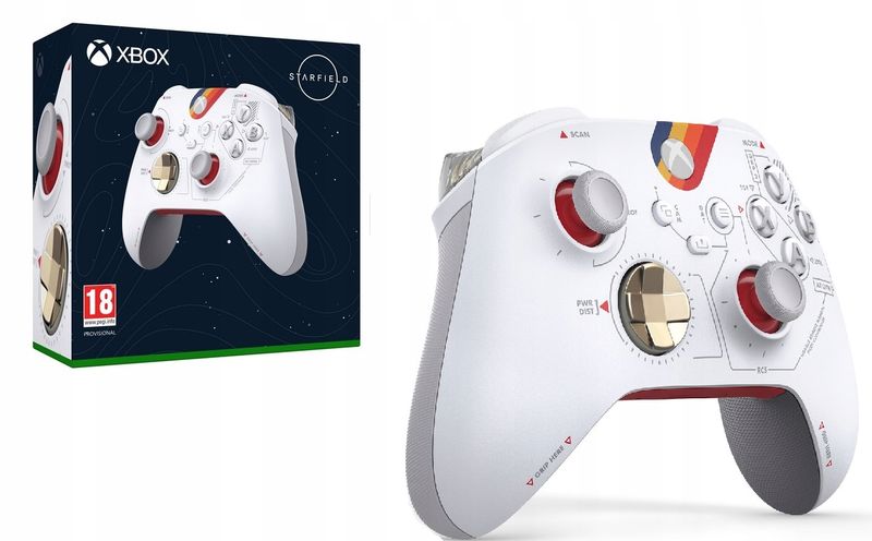 Pad Microsoft Starfield Limited Edition biały zdjęcie 3