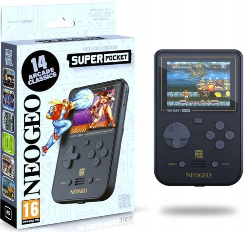 Konsola przenośna Hyper Mega Tech! Super Pocket NEOGEO Edition na Arena.pl