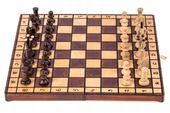 SQUARE - Szachy drewniane KROLEWSKIE 36 - Wypalane