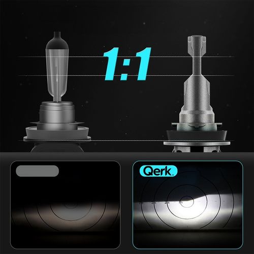 ŻARÓWKI LED HB4 QERK 1 DO 1 WIĘCEJ ŚWIATŁA CAN RETROFIT IDEALNIE DOPASOWANE na Arena.pl